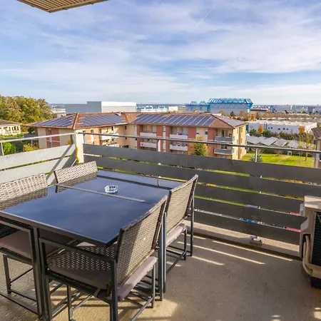 アパート Le Beluga Xl - Confort Et Proximite Airbus コロミエ