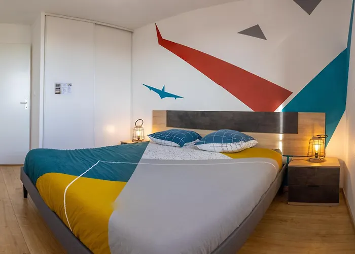 דירה Le Beluga Xl - Confort Et Proximite Airbus קולומייר